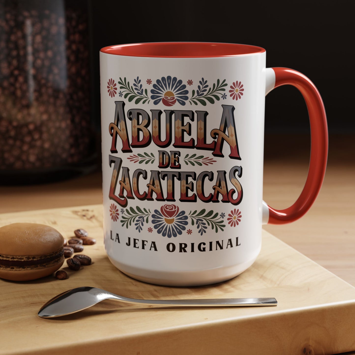 Abuela de Zacatecas Mug - Latino Family Gift for Hispanic Grandma - Spanish Coffee Cup - Abuela Love Mug - Cultura Latina