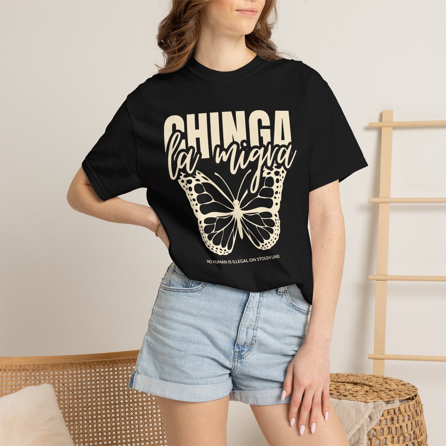 Chinga La Migra Shirt, Immigrant Rights Shirt, No Human Is Illegal,  Immigration Reform Tee, Human Rights Activist Shirt