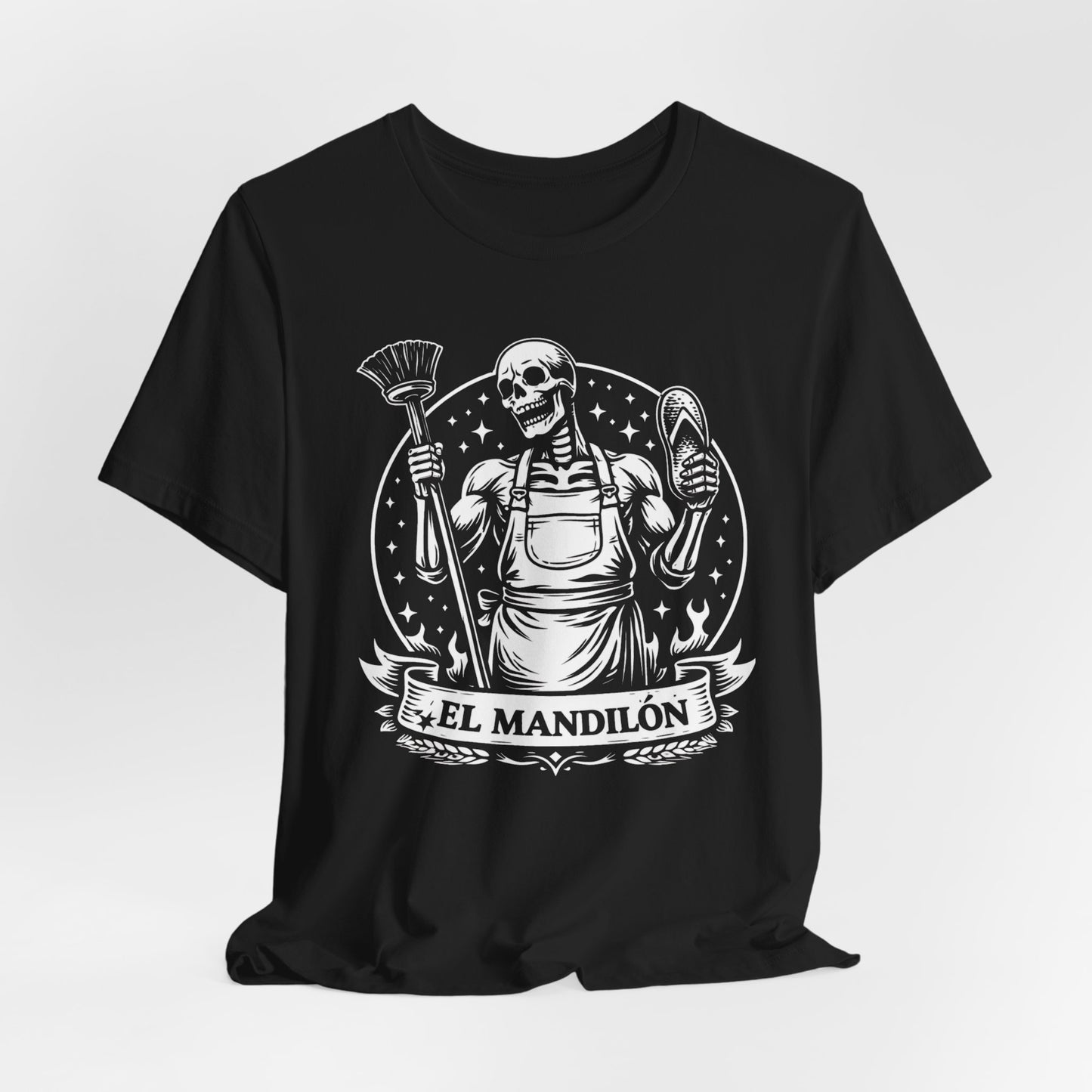 El Mandilon T-Shirt - Funny Spanish Tee for Latino Men - Mexican Sayings Shirt - Hispanic Culture Gift - Latino Humor Tshirt