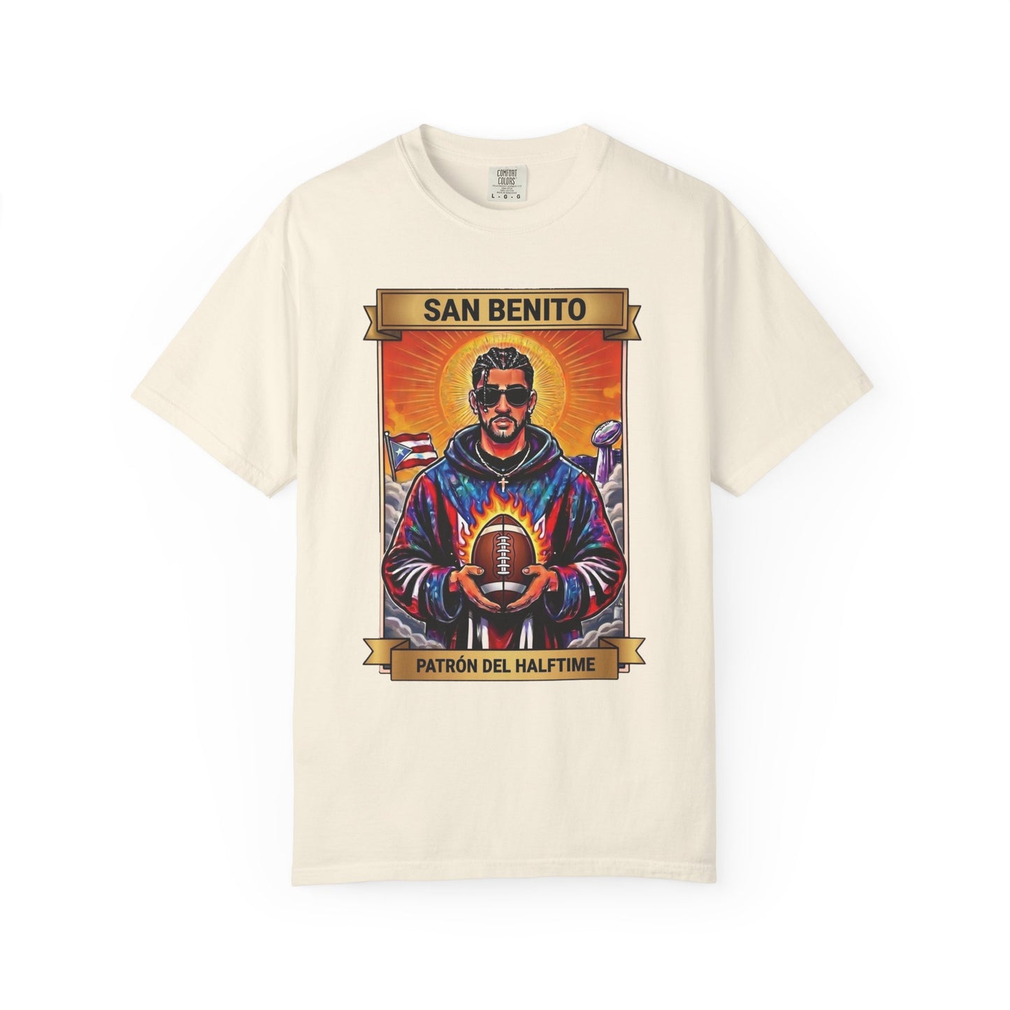 Benito Bowl Shirt, Puerto Rico Tee, San Benito Halftime Show Shirt, Team Benito Gift, Boricua Unisex Graphic Tee