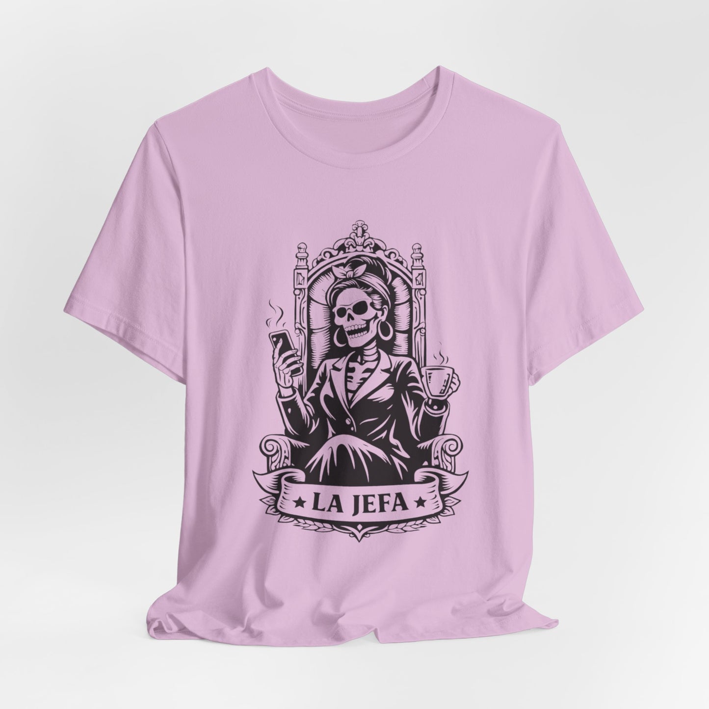 La Jefa T-Shirt - Latina Boss Lady Tee - Hispanic Empowerment Gift - Mujer Fuerte Shirt - Spanish Boss Gift