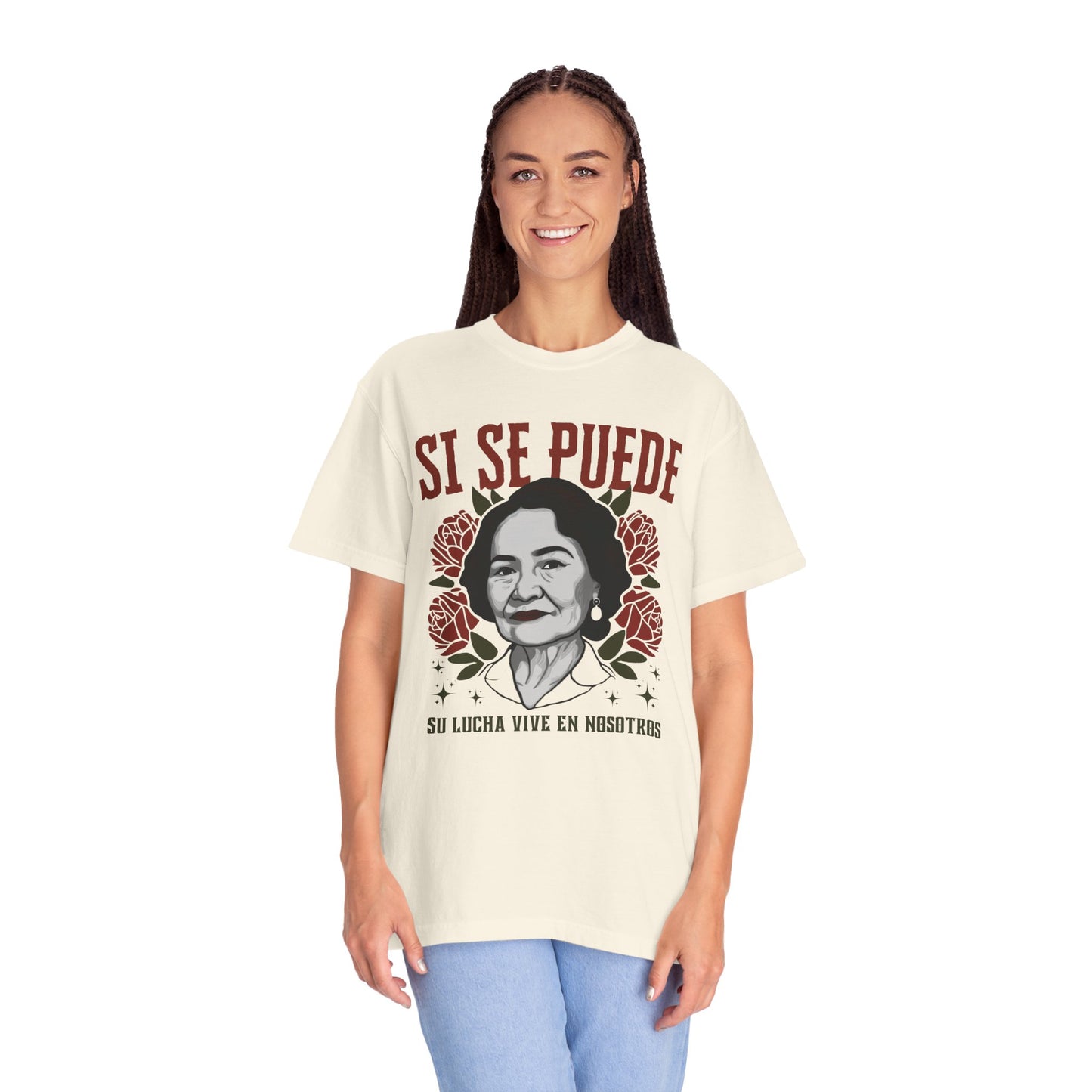 Si Se Puede Dolor Huerta T-Shirt | Huelga Civil Rights Tee | Unisex Shirt | Comfort Colors Farmworker Immigrant Shirt