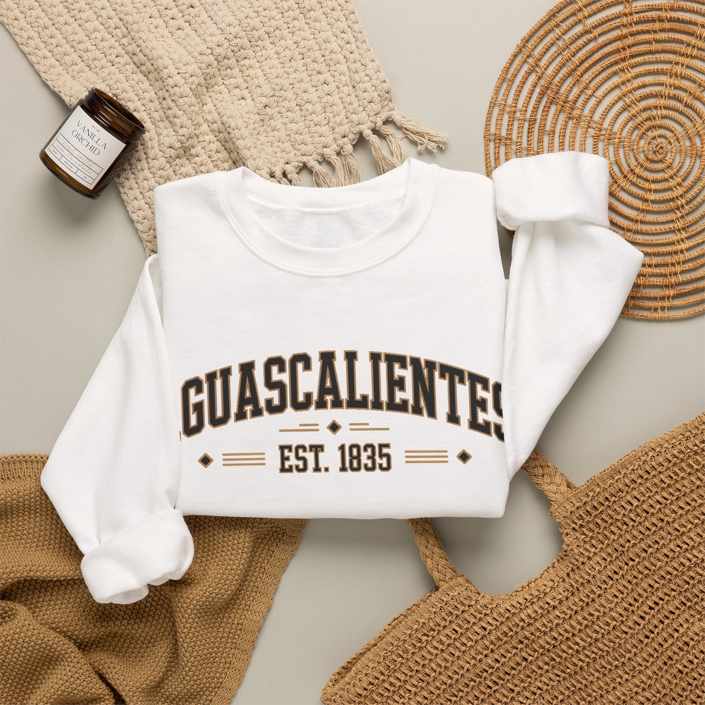 Aguascalientes Sweatshirt - Mexican Heritage Pride - Hidrocálidos Gift - Regional Mexico State Apparel