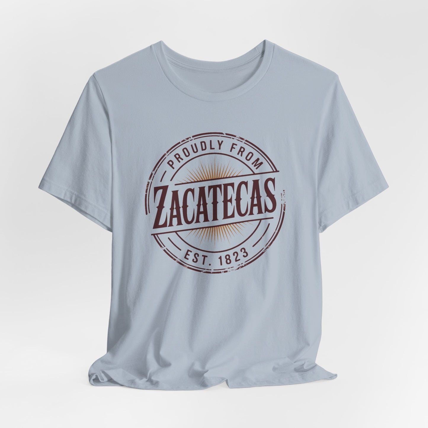 Zacatecas T-Shirt - Mexican Heritage Tee - Zacatecano Orgullo Gift - Mexico Pride Shirt - Hispanic Heritage Tee