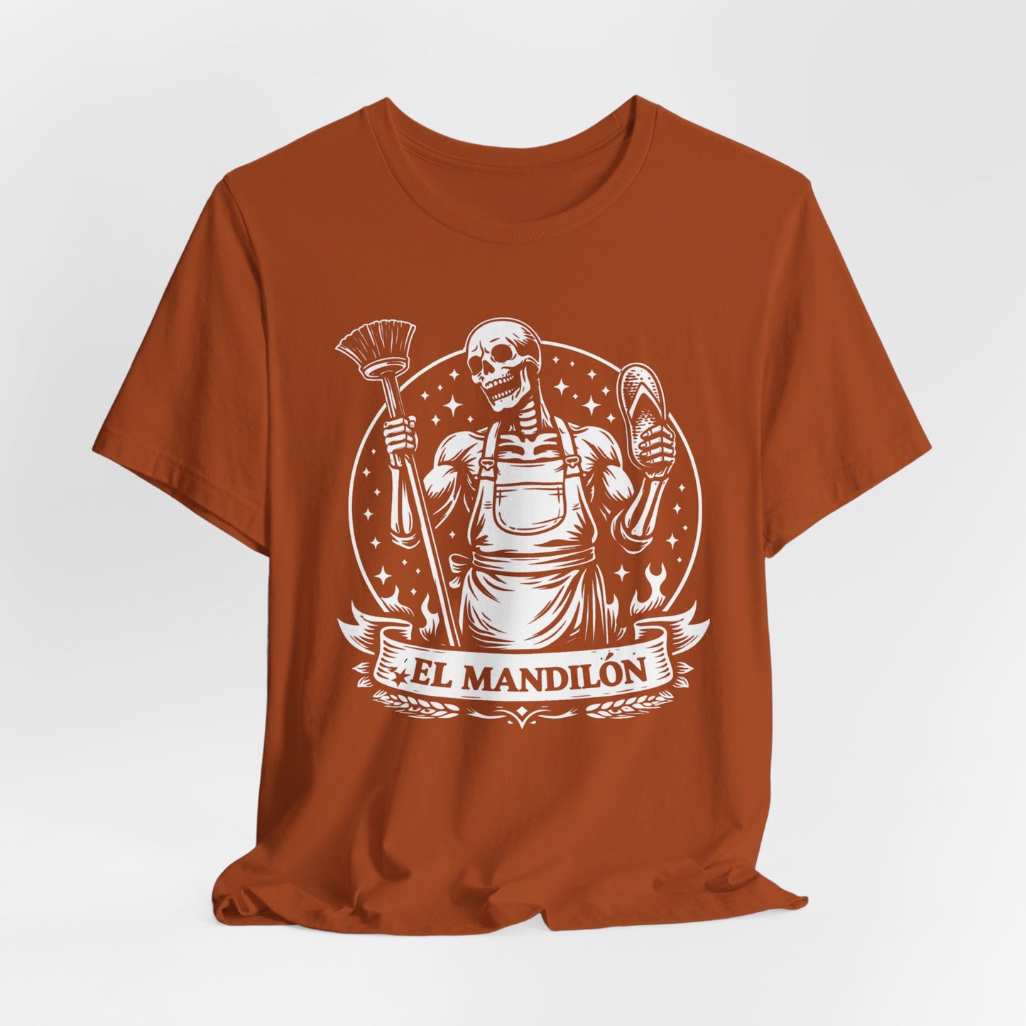 El Mandilon T-Shirt - Funny Spanish Tee for Latino Men - Mexican Sayings Shirt - Hispanic Culture Gift - Latino Humor Tshirt