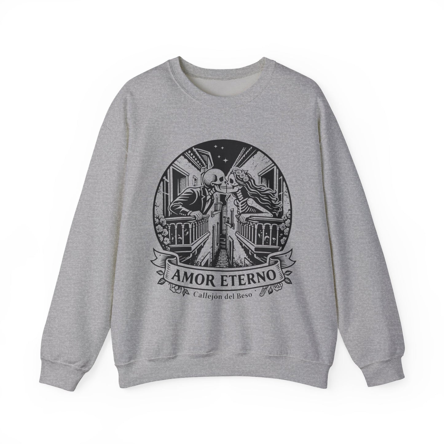 Amor Eterno Sweatshirt - Eternal Love Gift for Her, Spanish Love Quotes, Latino Couples Relationship Gift