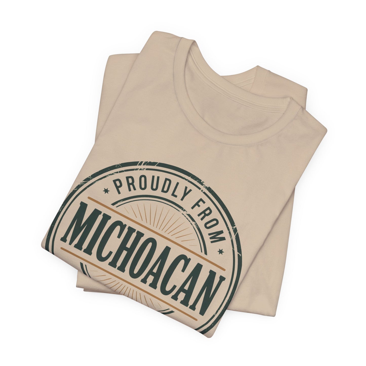 Michoacán T-Shirt - Orgulloso Mexican Heritage Tee - Morelia Pride Shirt - Michoacano Gift - Hispanic Pride Tshirt