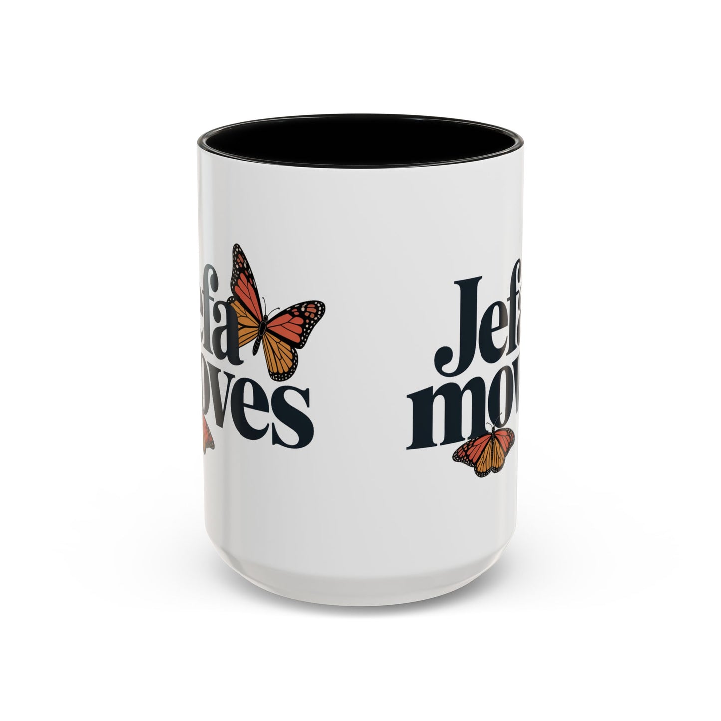 La Jefa Moves Mug - Female Boss Gift for Latina Women - Spanish Coffee Cup - Empowering Latina Gift - Bilingual Mug