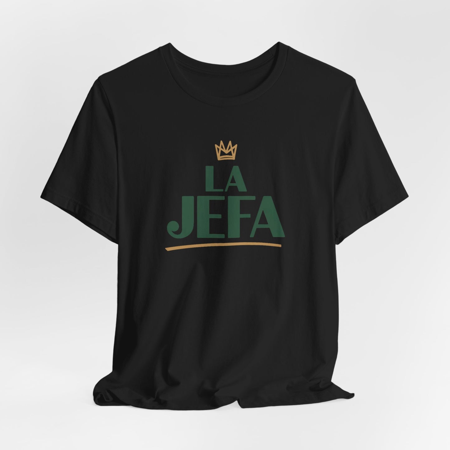 La Jefa T-Shirt - Female Boss Latina Power Tee - Gift for Her Spanish Empowerment Shirt - Bilingual Pride Top