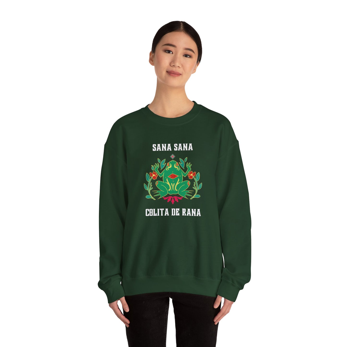Sana Sana Rana Sweater Mexican Culture Latino Shirt, Camiseta en Espanol, Spanish Shirt, Latin Chic
