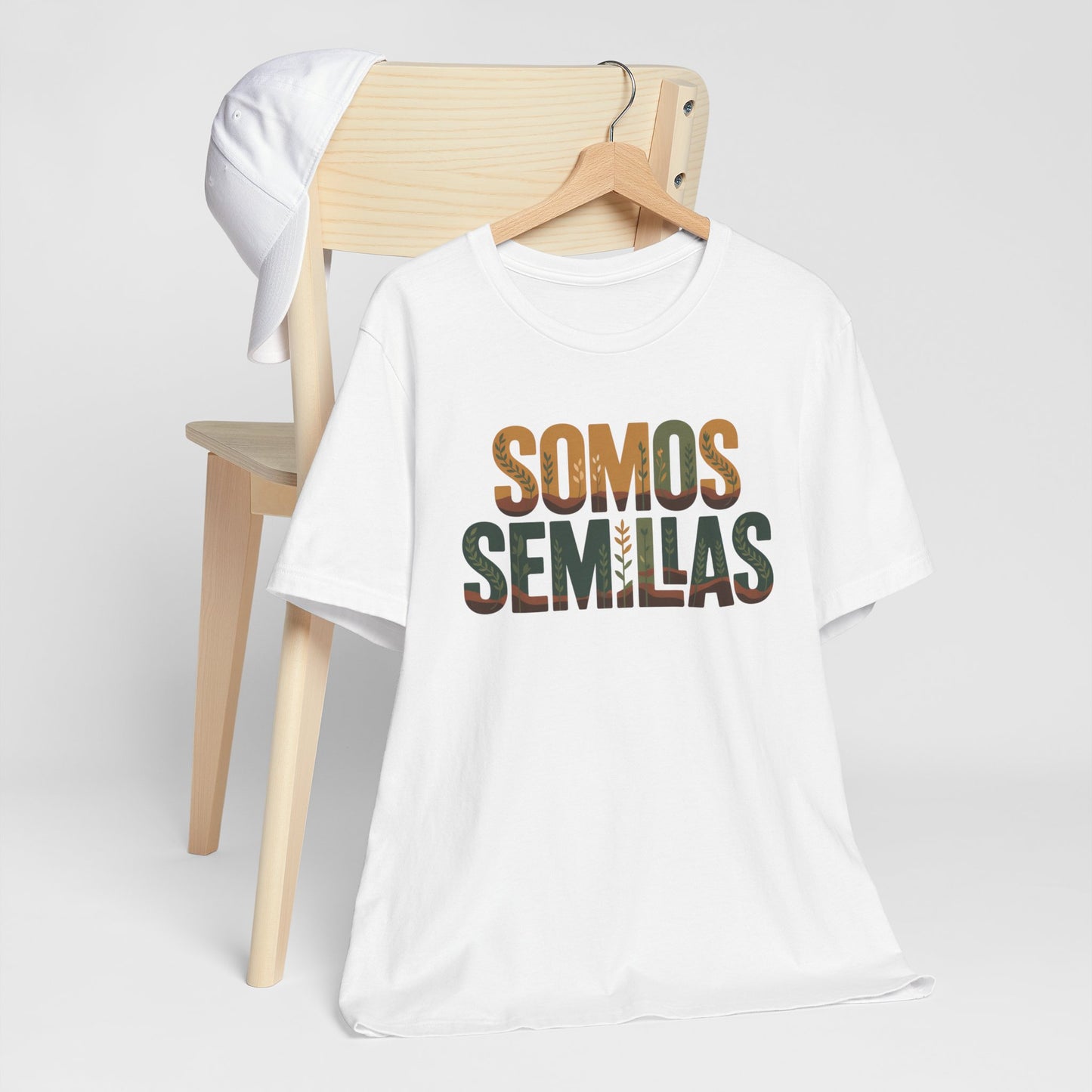 Somos Semillas T-Shirt - We Are Seeds Tee - Latino Heritage Gift - Hispanic Pride Shirt - Inspirational Latino Camiseta