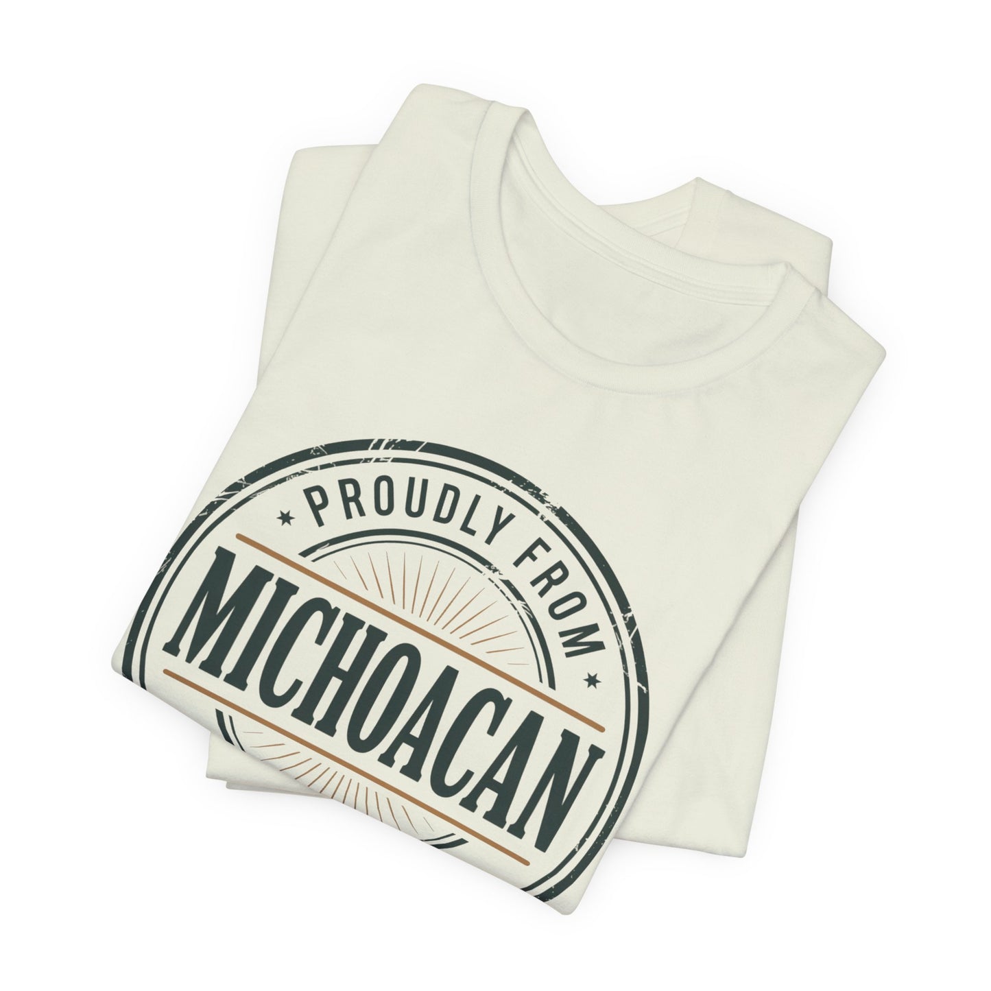 Michoacán T-Shirt - Mexican State Pride Tee - Michoacano Heritage Gift - Orgullo Mexicano Shirt - Mexico Regional Wear