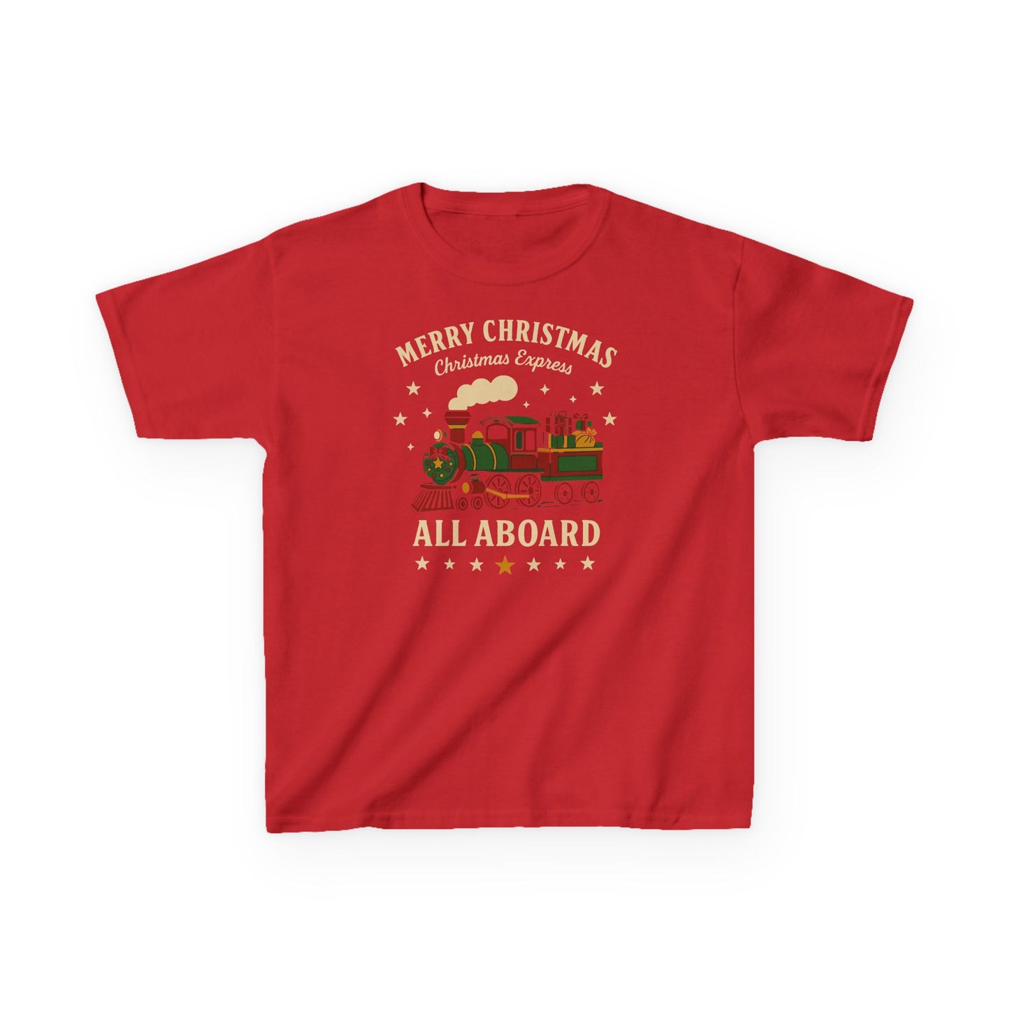 Christmas Train Kids shirt