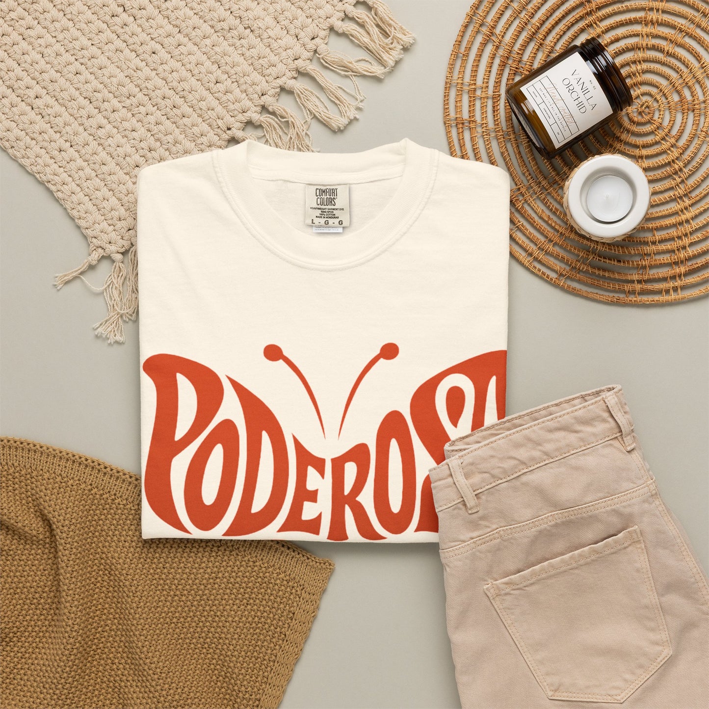 Poderosa Shirt | Monarca Tee | Latina Shirt