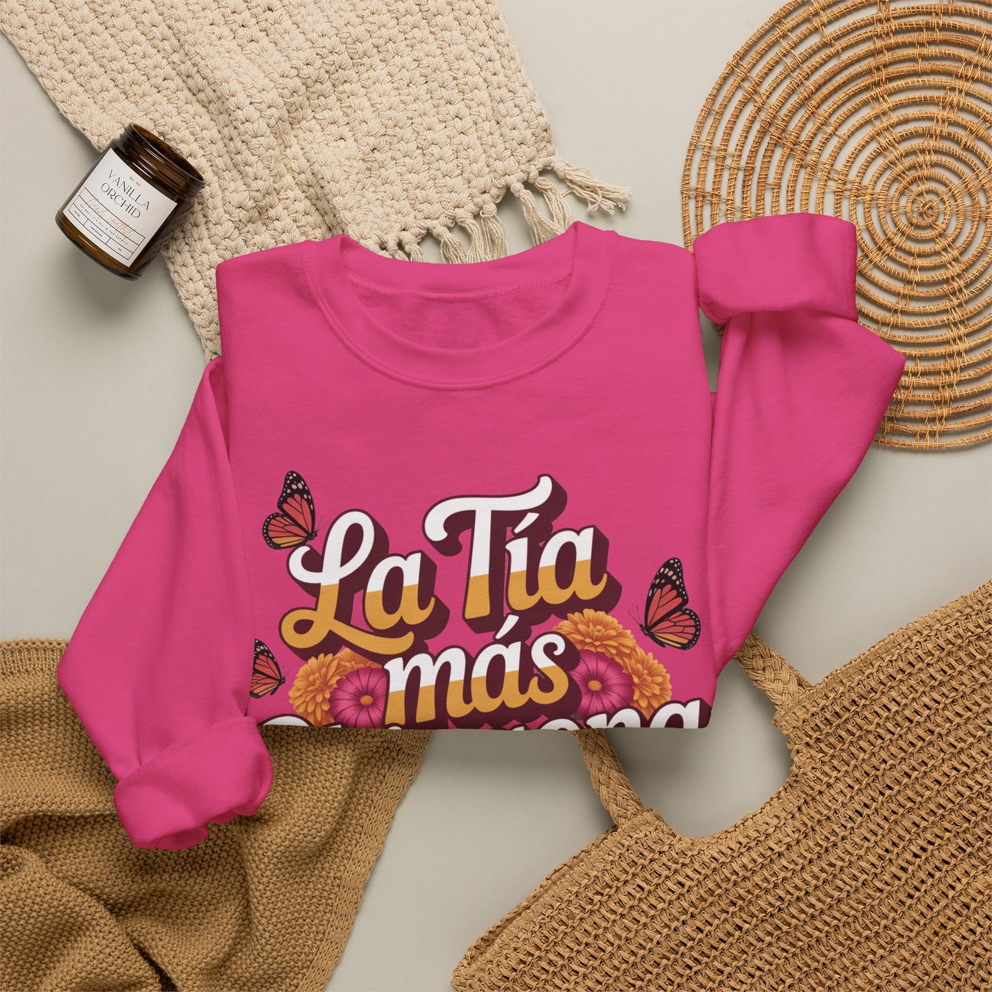 Tia Sweatshirt - Best Tia Ever Gift - Latino Family Pullover - Tia Favorita Hoodie - Hispanic Aunt Gift - Tia Vida Sweatshirt