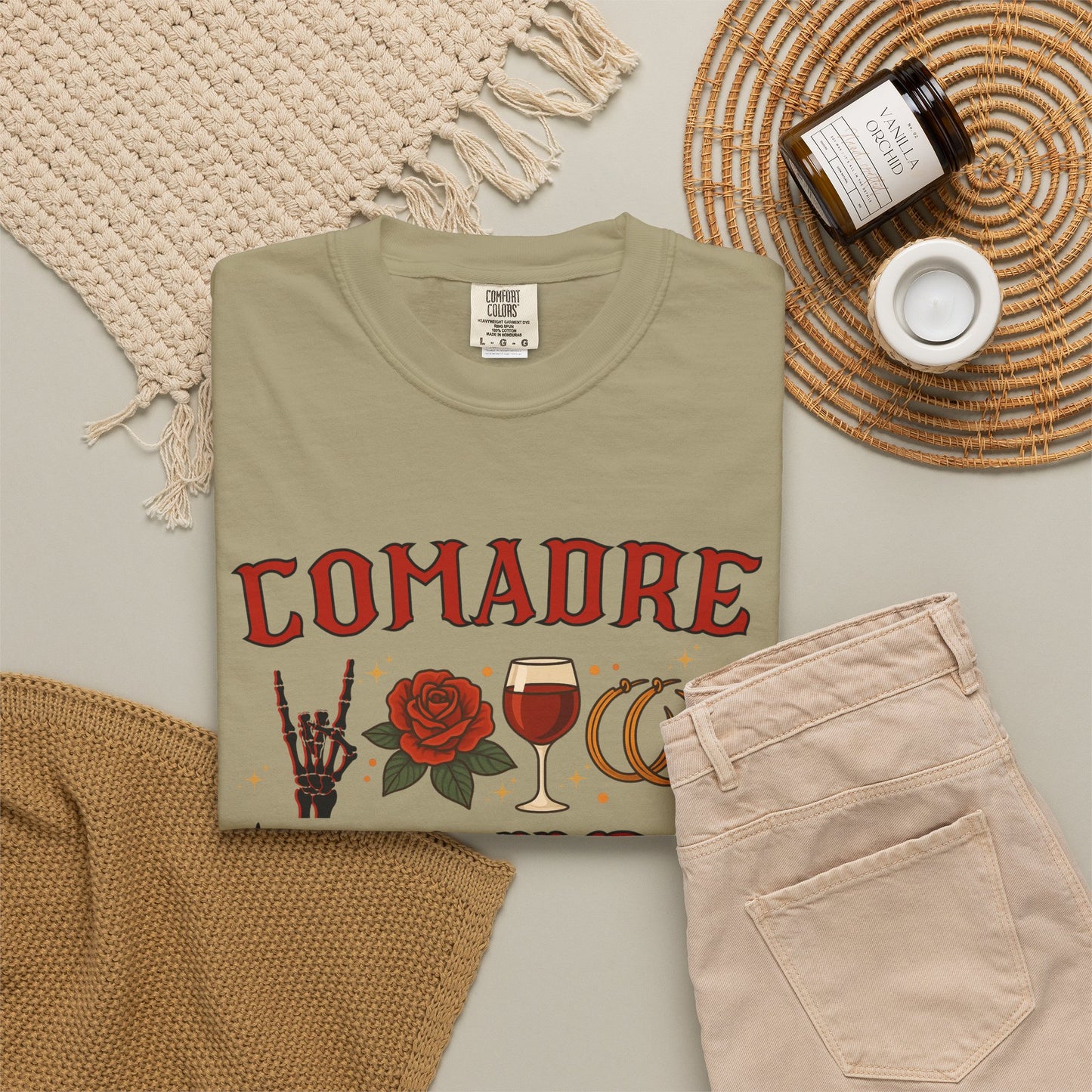 Comadre Club Shirt | Comadre Crew Tshirt Latina Gift | Spanish Friendship Tee | Comadre Gift for Her | Best Friend Latina Matching Shirts