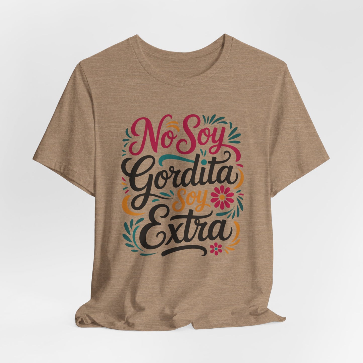 Nalgona T-Shirt - Latina Empowerment Tee Gift for Her - Body Positive Chica Nalgona - Curvy Latina Pride Shirt