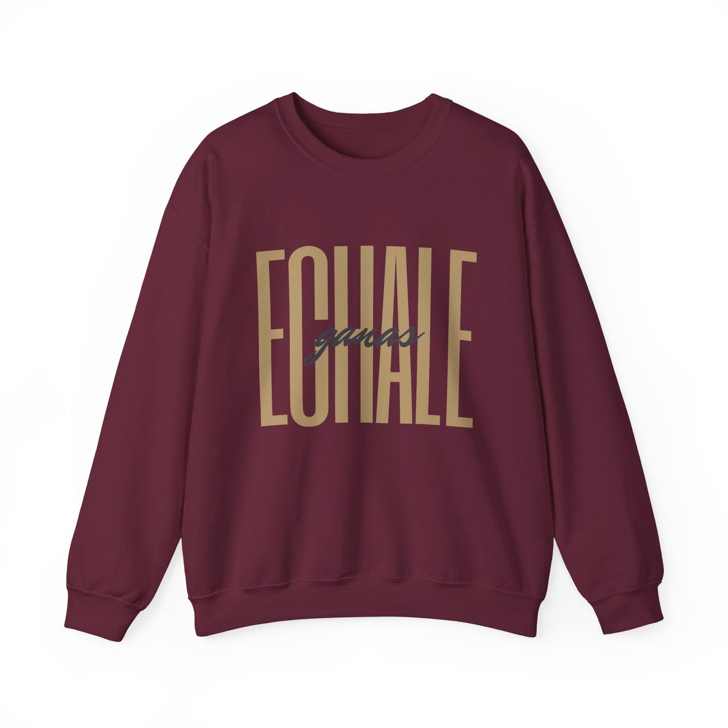 Echale Ganas Sweatshirt - Latina Motivational Gift - Spanish Inspirational Hoodie - Regalos Para Mujer - Latina Pride Pullover