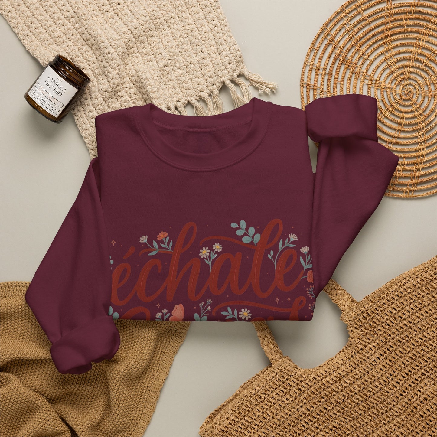 Echale Ganas Sweatshirt - Latina Motivational Gift - Spanish Inspirational Pullover for Her - Latina Pride Sudadera