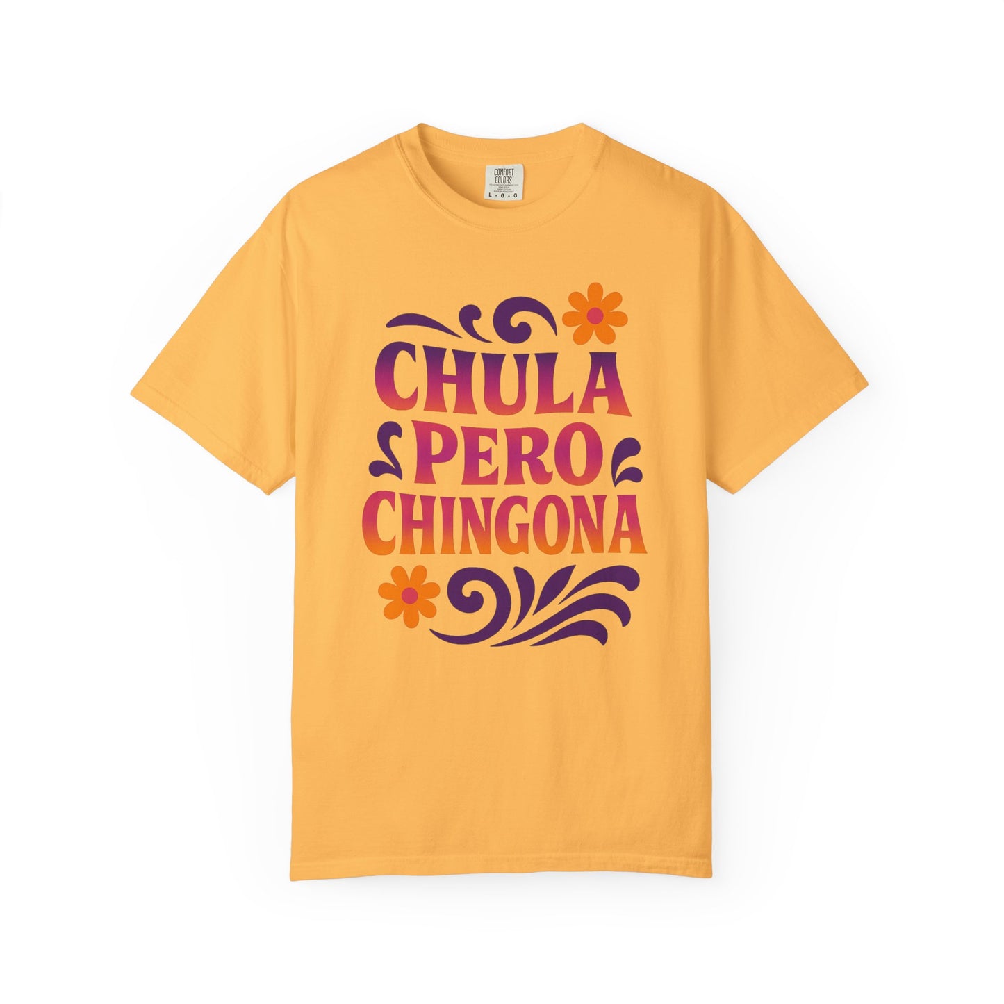 Chula Pero Chingona Shirt, Latina owned business support, brown business, activism tee, social T-Shirt (view 3 of 16)