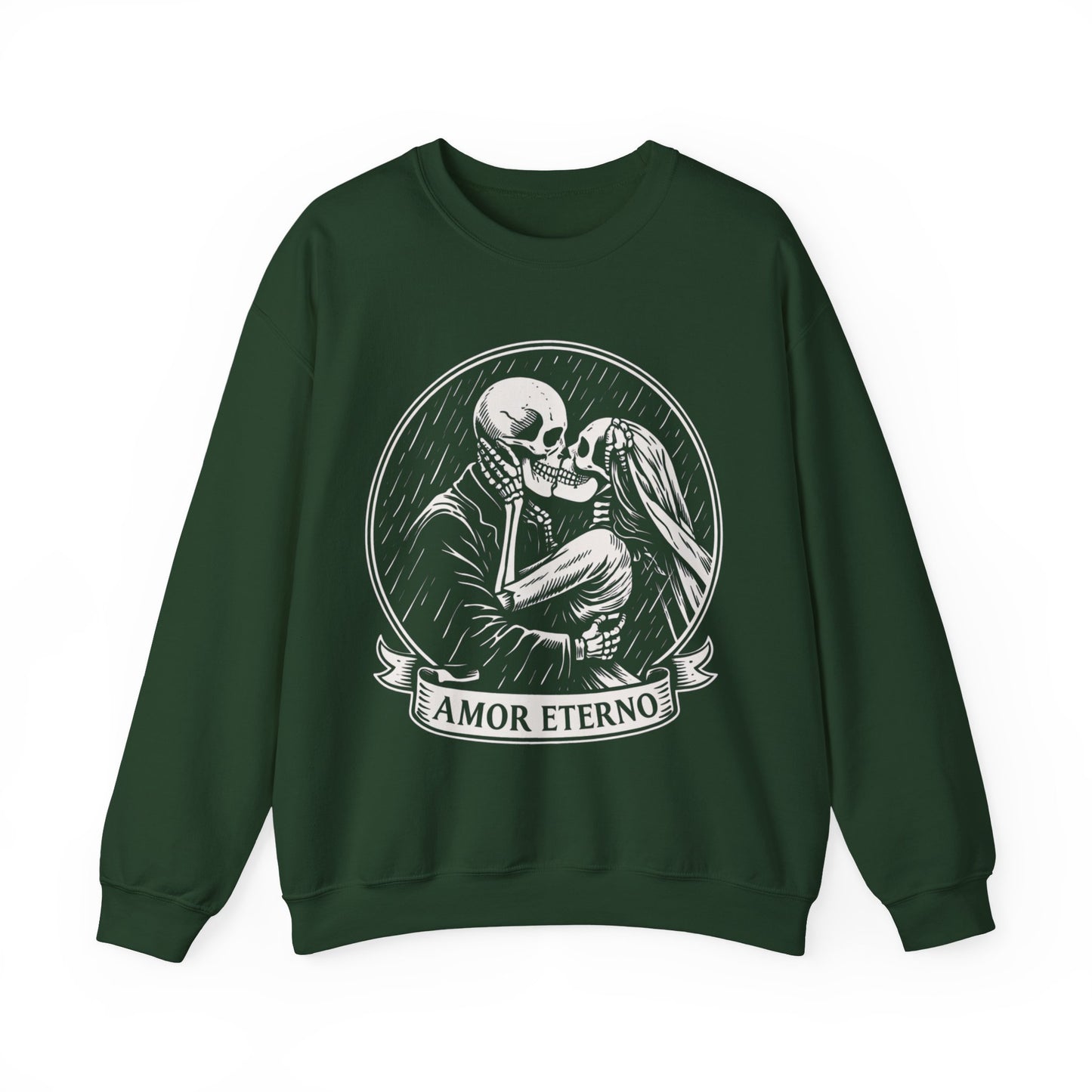 Amor Eterno Sweatshirt - Forever Love Spanish Quote - Romantic Gift for Her - Couples Matching - Latino Love Shirt