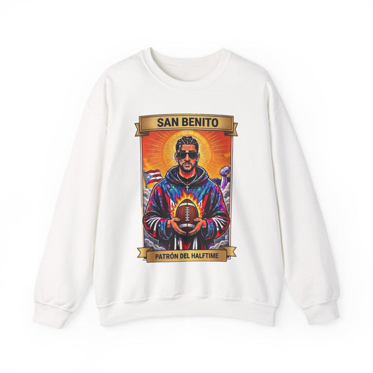 San Benito Bowl Sweater | Unisex Latino Sweater Puerto Rico Tee, San Benito Halftime Show, Team Benito Gift, Boricua Unisex Graphic Tee