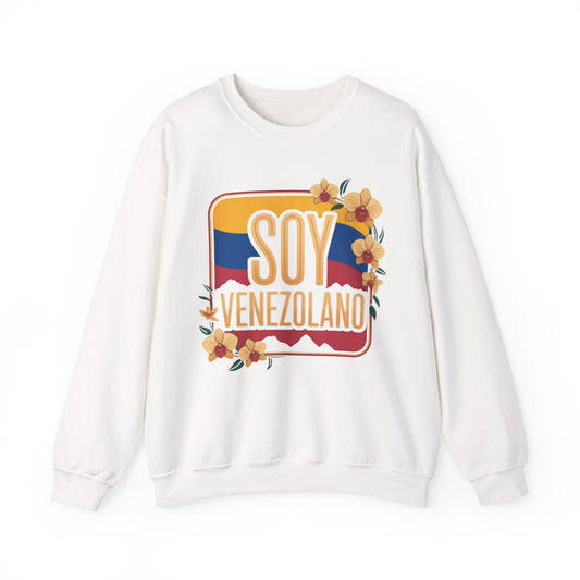 Venezuela Sweatshirt - Venezuelan Heritage Pride Sudadera - VZLA Flag Gift - Orgullo Venezolano Clothing