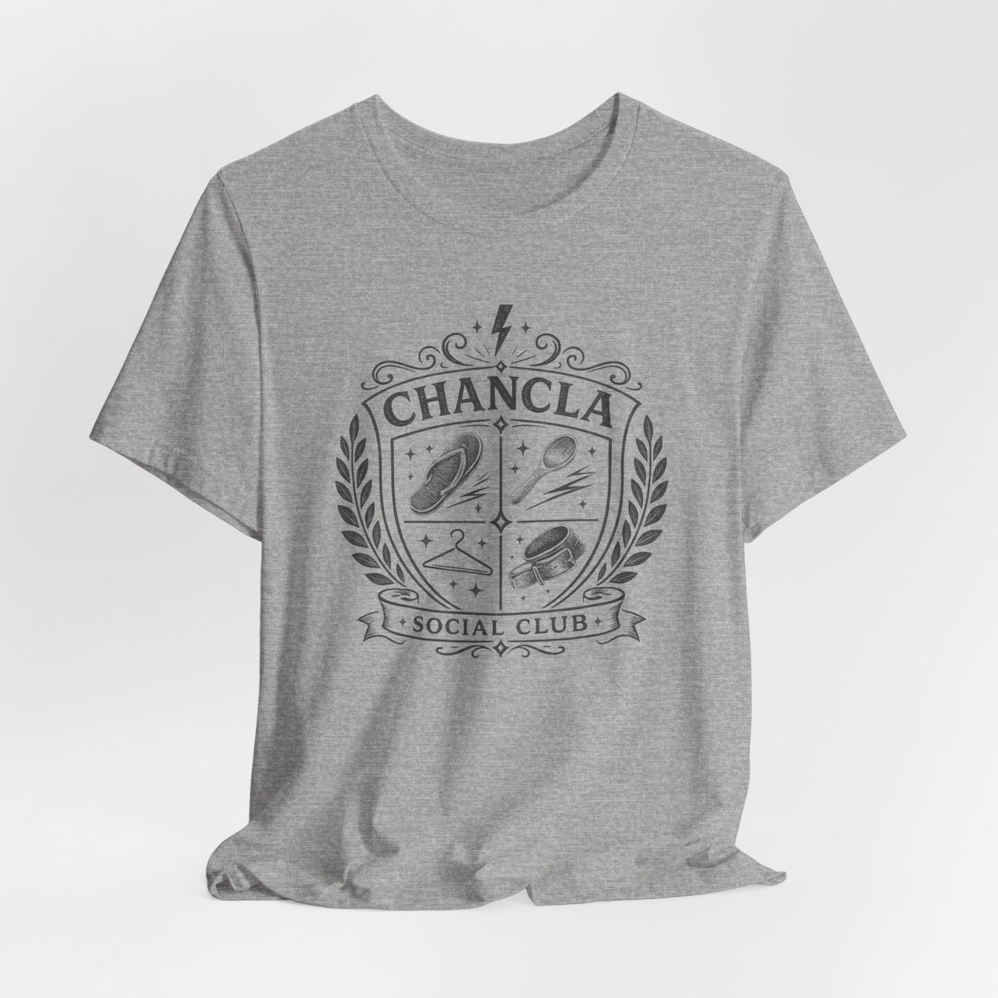 Comadre Energy T-Shirt - Chancla Power Latina Gift - Funny Spanish Shirt for Her - Regalos para Mujer