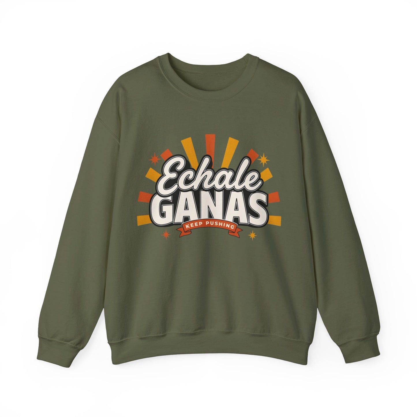 Echale Ganas Sweatshirt - Latina Pride Gift - Spanish Motivational Pullover - Regalos Para Mujer - Latina Power Hoodie