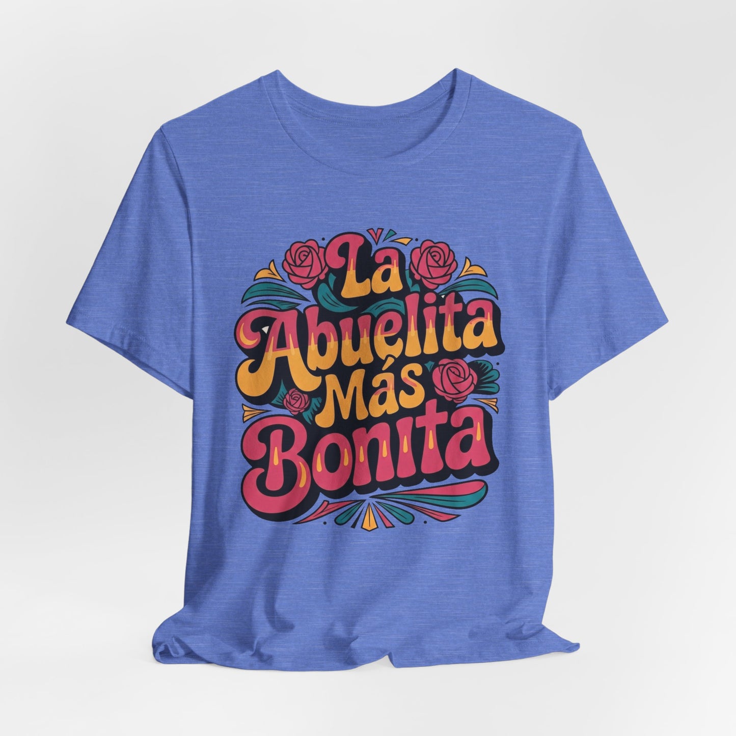 Groovy Art La Abuelita Mas Bonita Shirt, Abuelita Gift, Latina Grandmother Gift,  Abuela Birthday Gift, Mother's Day Abuela