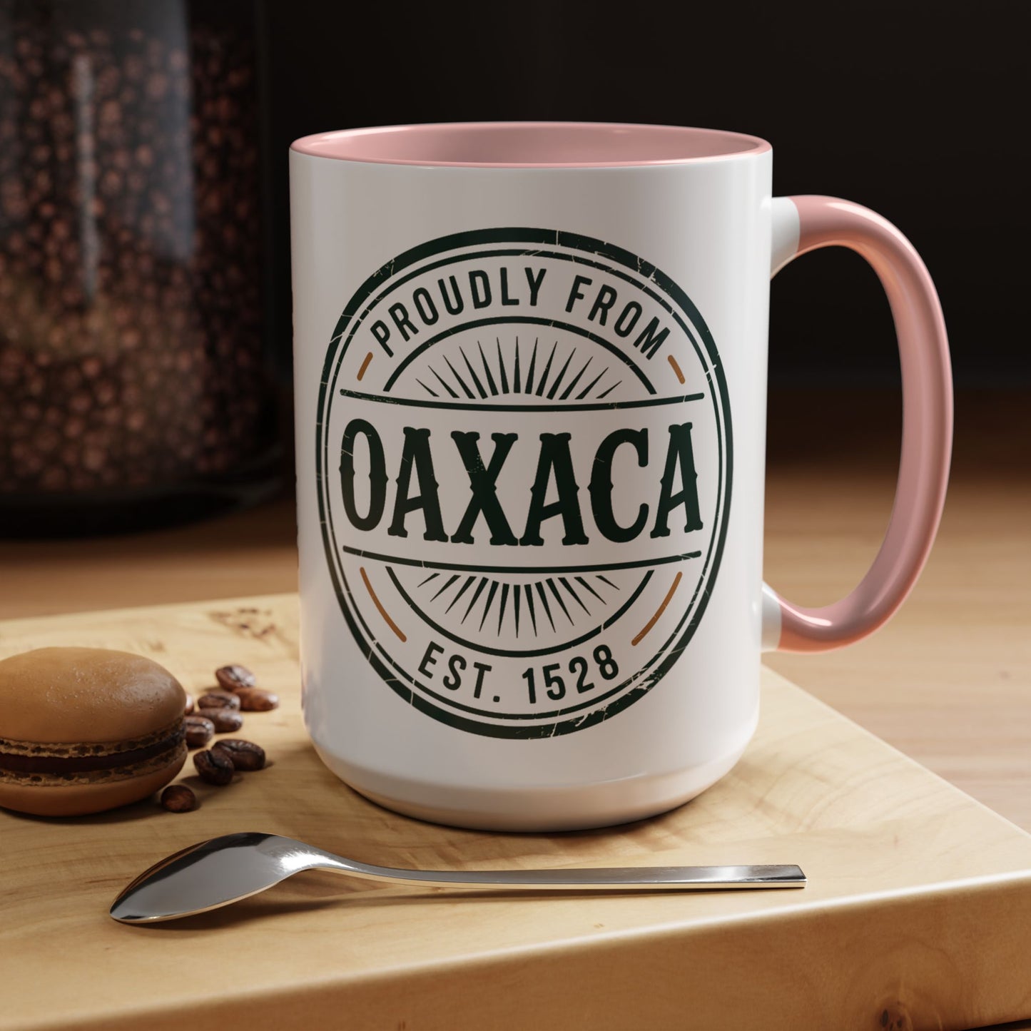 Oaxaca Mug - Mexican Heritage Coffee Cup with Oaxacan Design | Cultura Oaxaqueña Gift | Hispanic Pride Mug