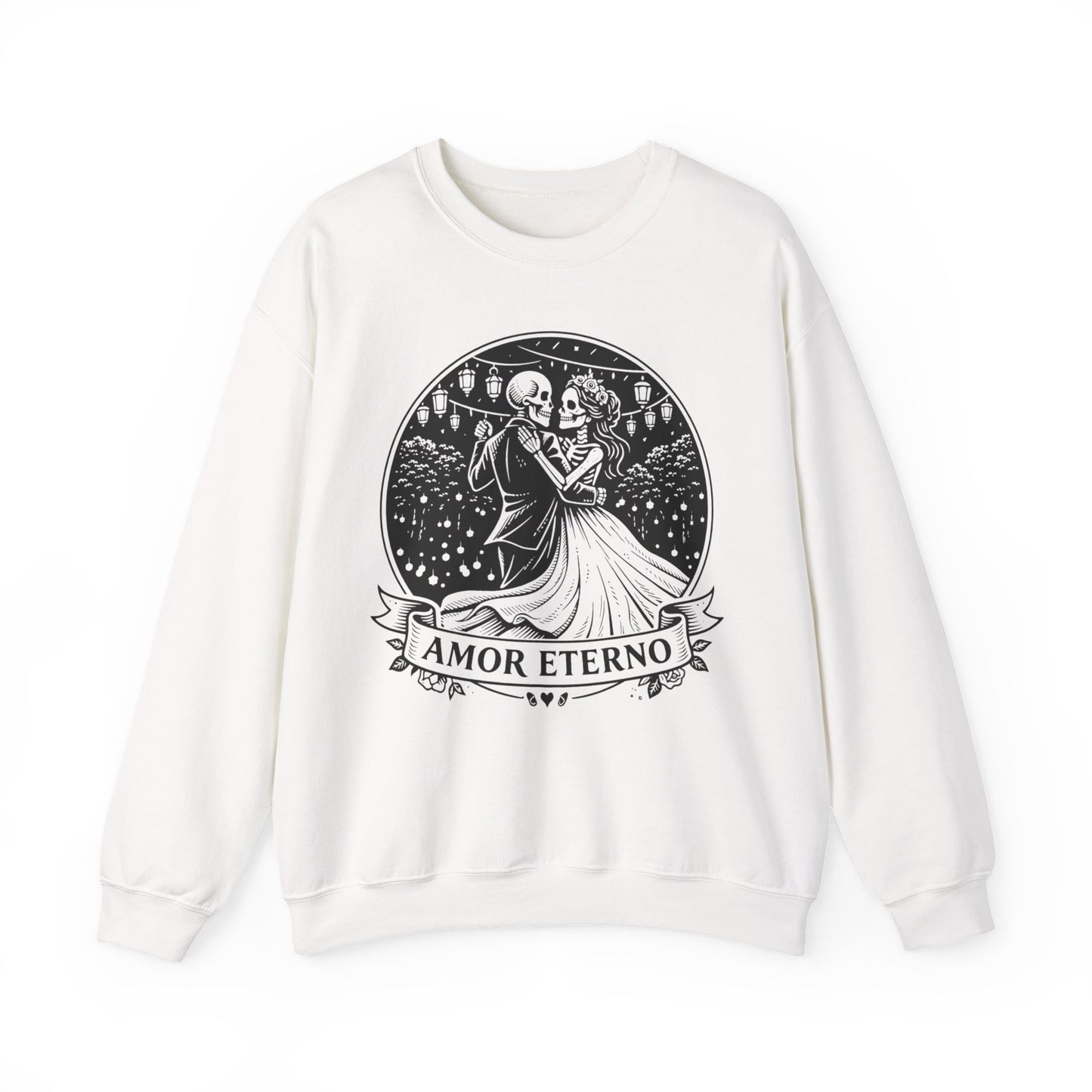 Amor Eterno Sweatshirt - Eternal Love Gift for Her - Mi Amor Sweater - Latino Relationship Gift - Pareja Goals Hoodie