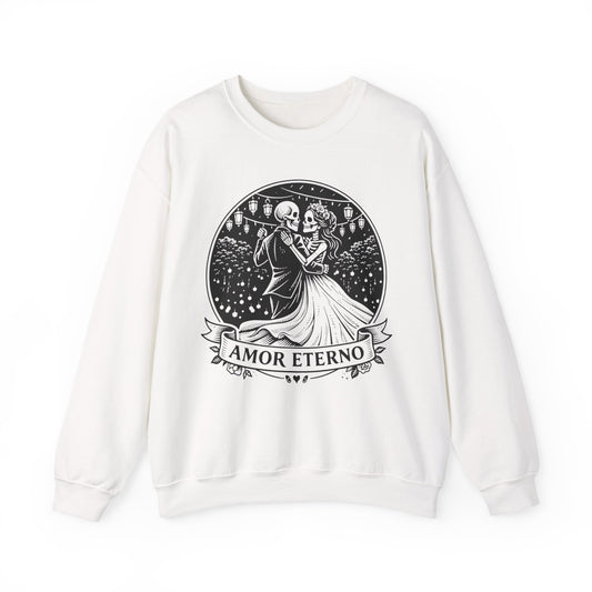 Amor Eterno Sweatshirt - Eternal Love Gift for Her - Mi Amor Sweater - Latino Relationship Gift - Pareja Goals Hoodie