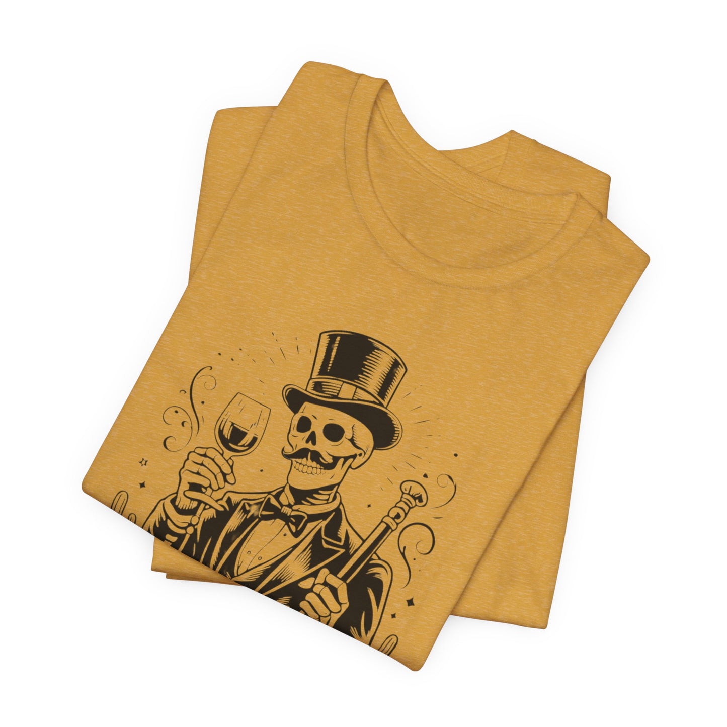 El Catrin T-Shirt - Mexican Skull Dia de los Muertos Tee - Latino Heritage Gift - Calavera Skeleton Art Shirt