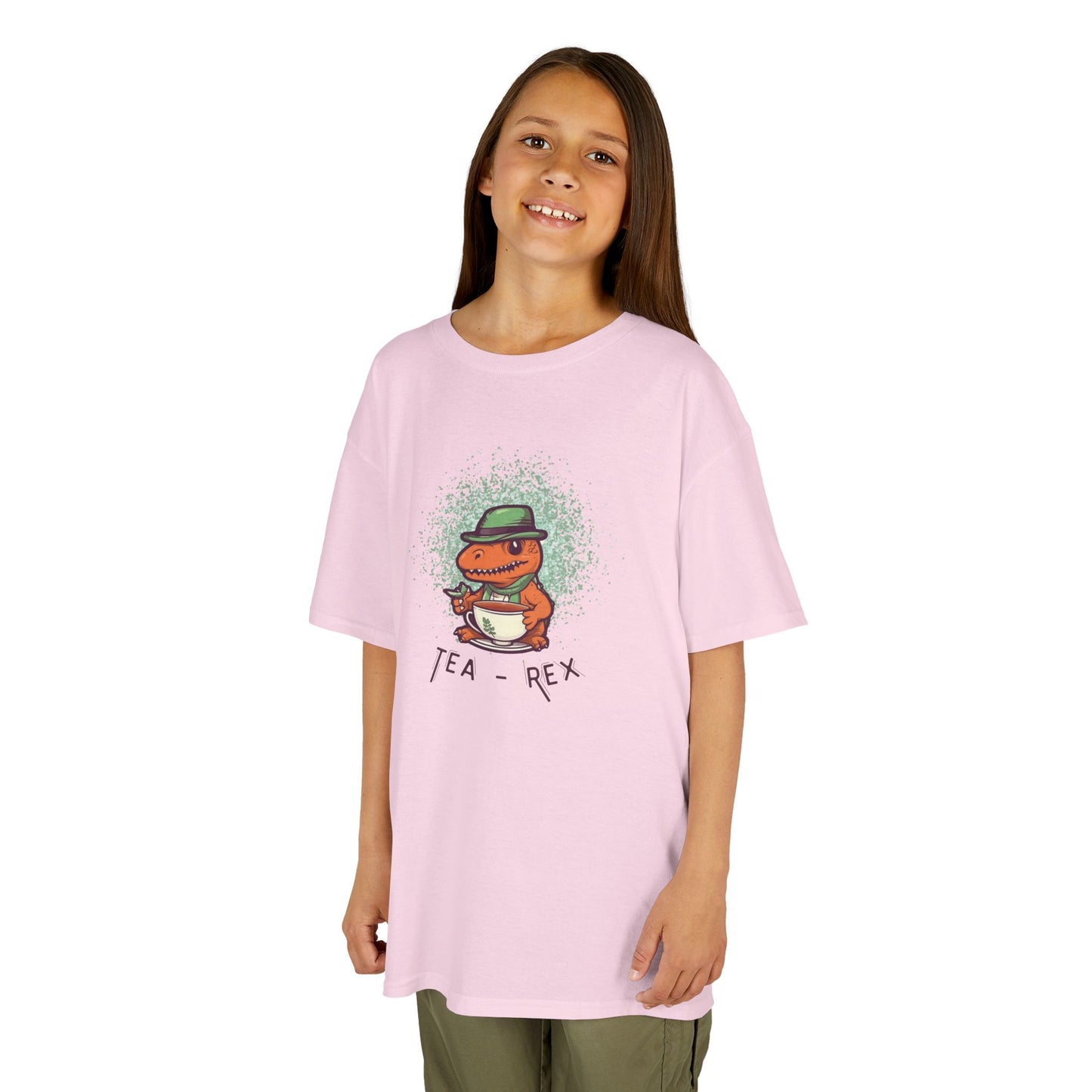 Tea-Rex Dinosaur Kids shirt