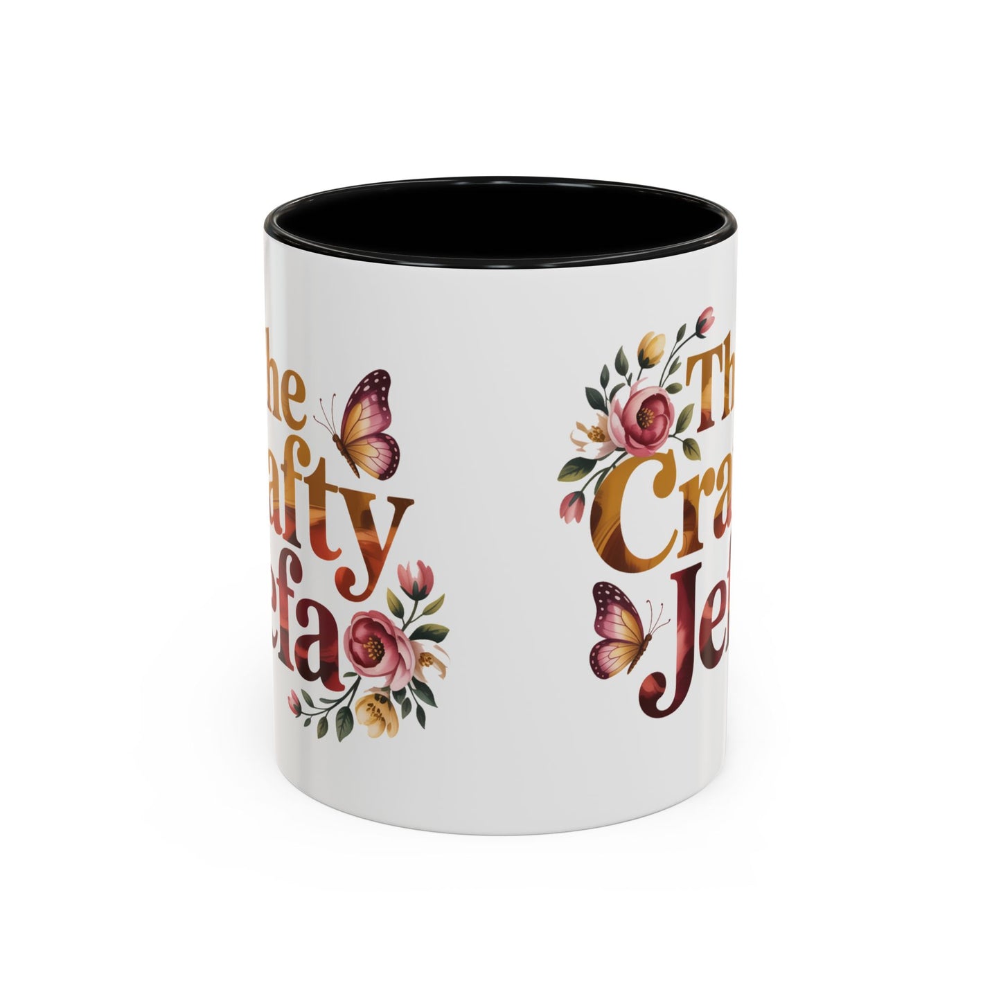 The Crafty Jefa Mug - Latina Boss Lady Coffee Cup - Spanish Empowerment Gift for Her - Feminist Latina Leader Present