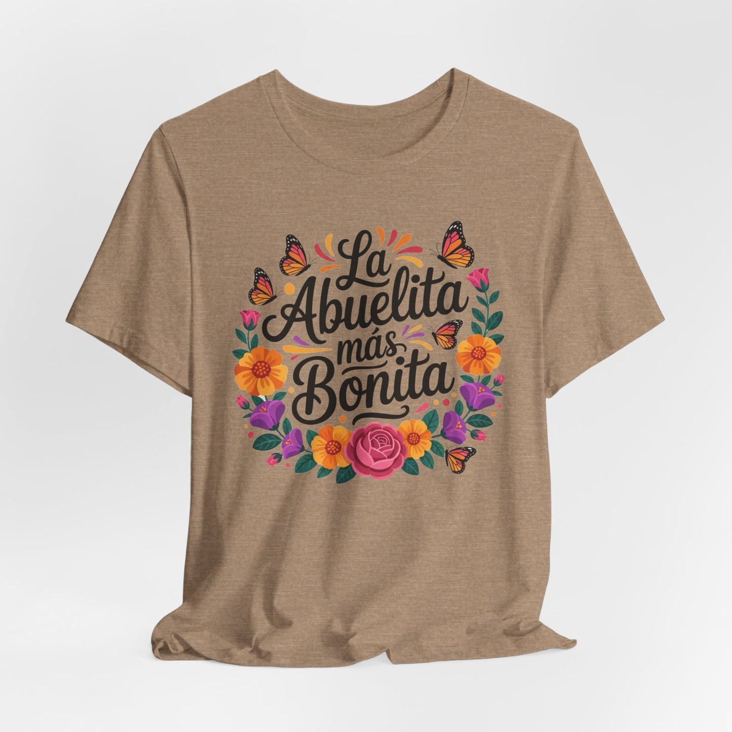 La Abuelita Mas Bonita Shirt, Abuelita Gift, Latina Grandmother Gift,  Abuela Birthday Gift, Mother's Day Abuela