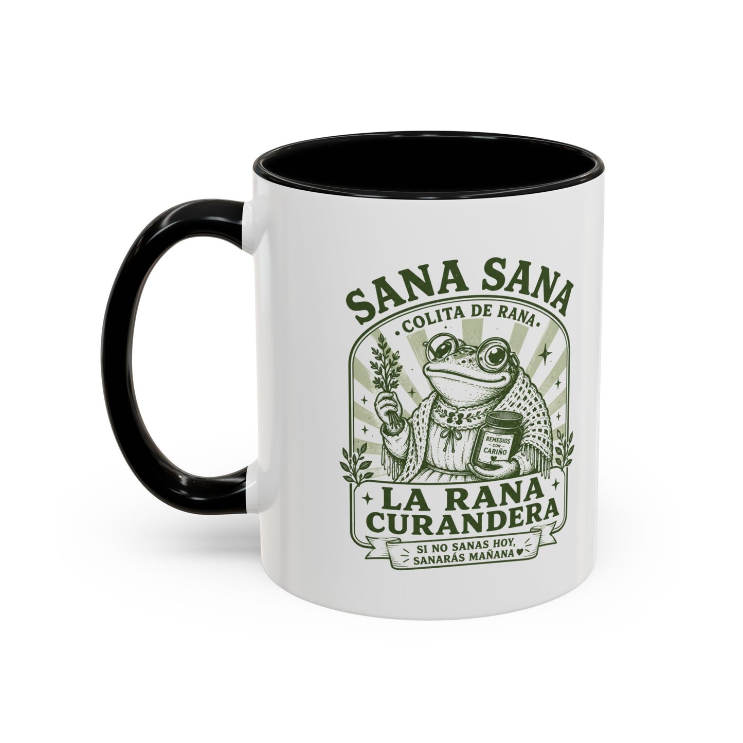 Colita De Rana Mug - Funny Spanish Coffee Cup Gift for Latina Women | Bilingual Humor Taza