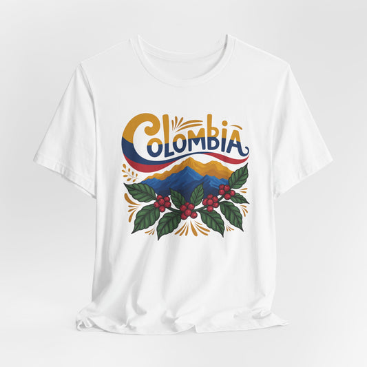 Colombia T-Shirt - Colombian Pride Tee - Orgullo Colombiano Gift - Hispanic Heritage Shirt - Colombia Amor