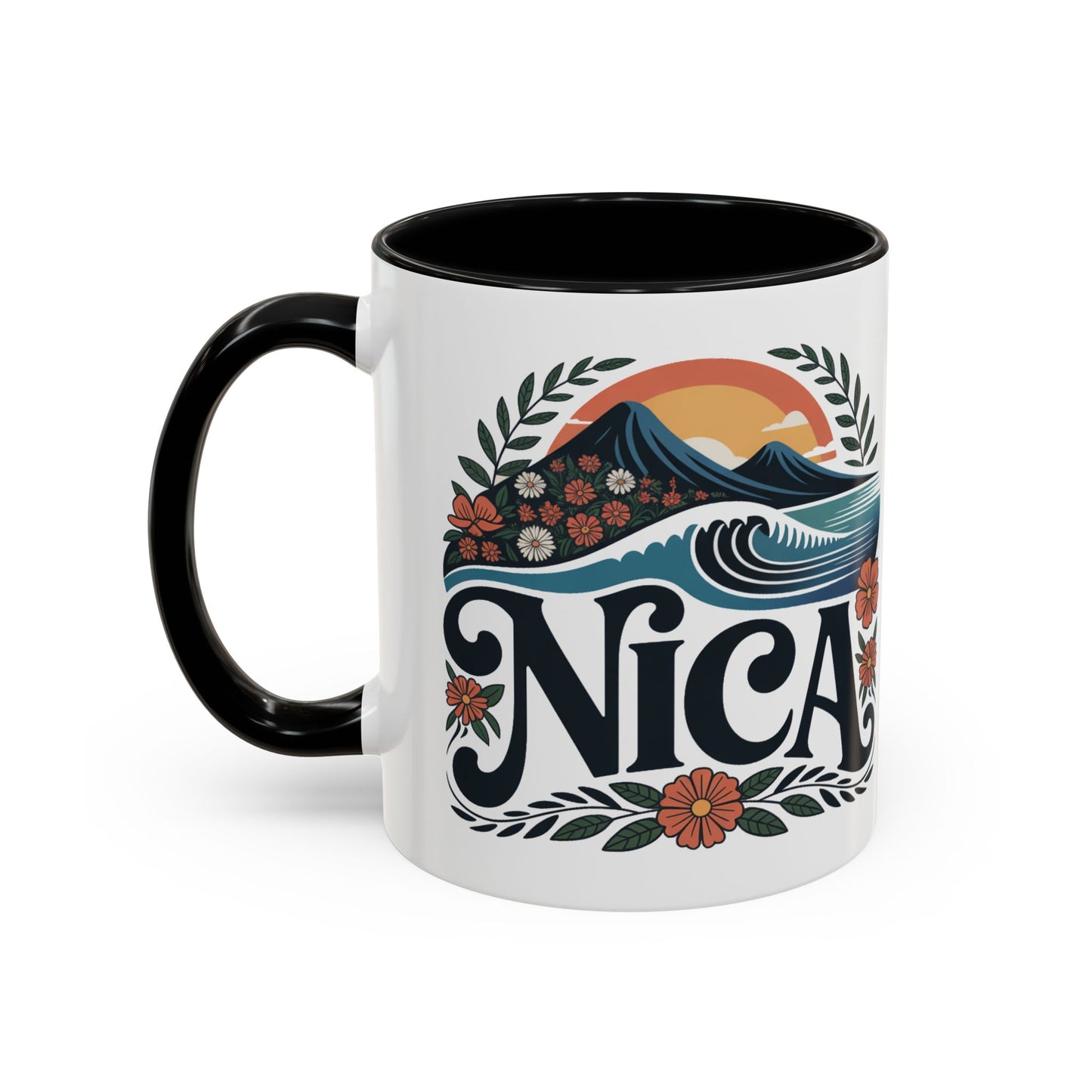 Nicaragua Mug - Nica Pride Coffee Cup Gift | Pinolero Amor Central America Hispanic Pride Managua Souvenir