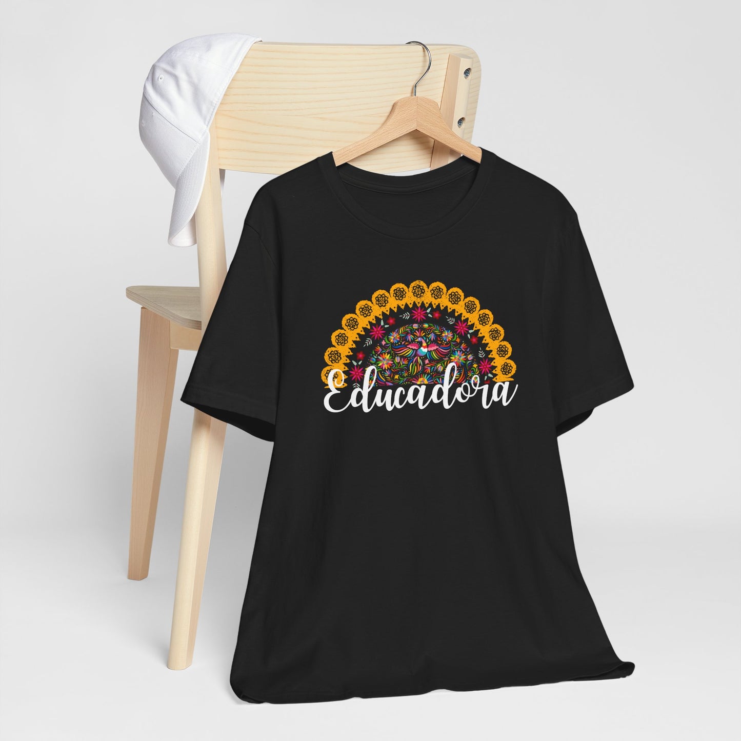 Educadora con lace Maestra Spanish Shirt Latina Gift for Her