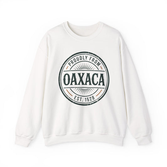 Oaxaca Sweatshirt - Mexican Heritage Pride Sudadera - Oaxaqueño Amor Gift - Hispanic Roots Clothing