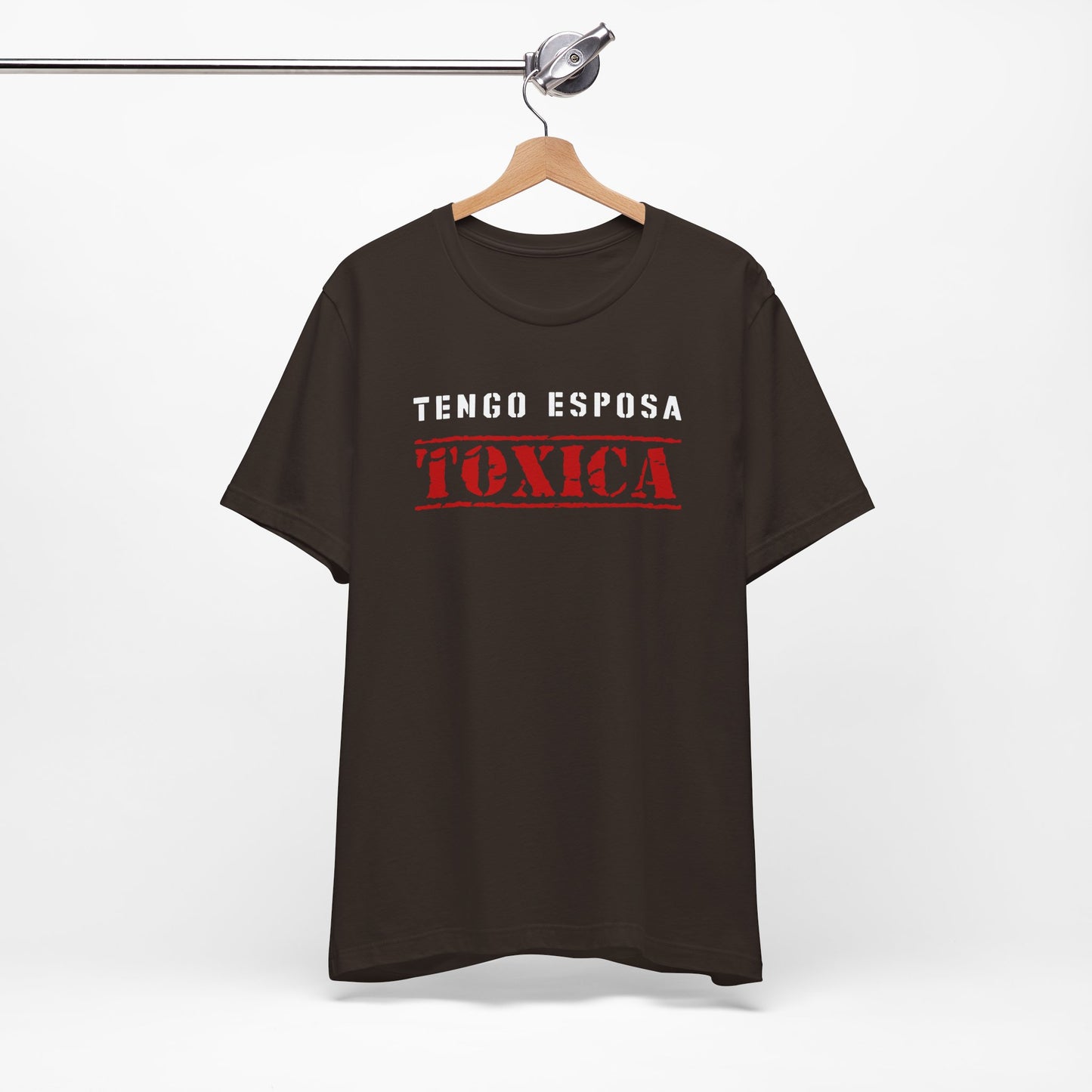 Tengo Esposa Toxica Shirt | Husband Tee | Regalos para Esposo | Camiseta para Hombre