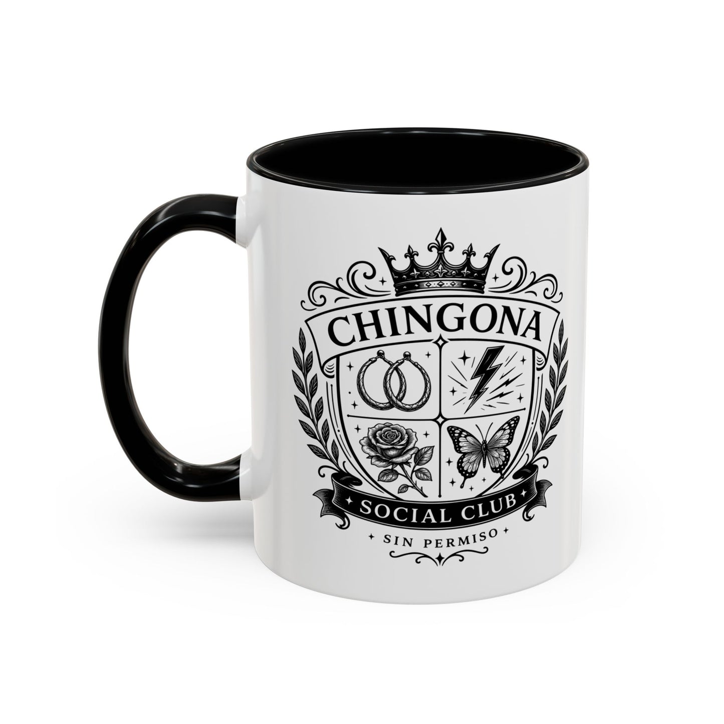 Chingona Comadre Energy Mug - Latina Gift for Her - Regalos para Mujer - Spanish Coffee Cup - Latina Power Drinkware