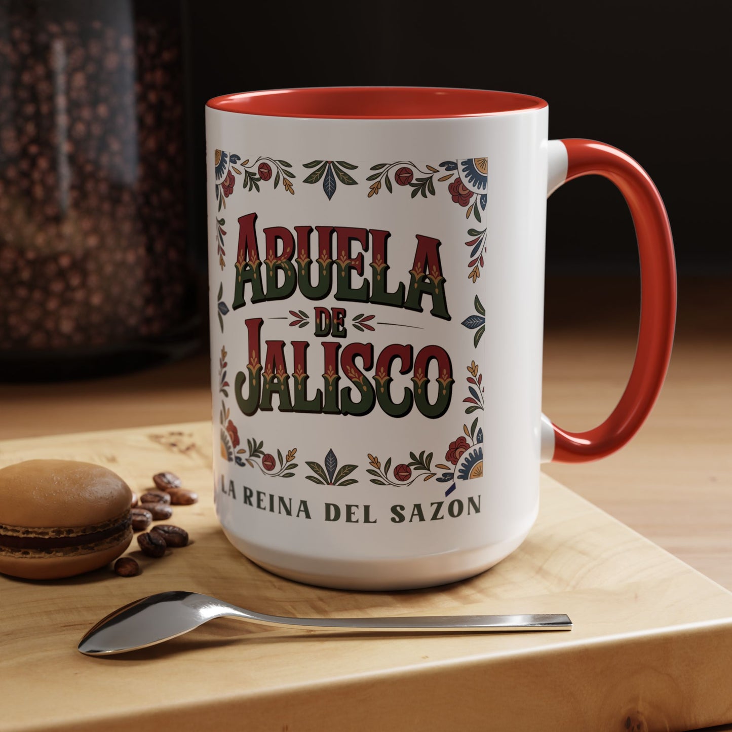 Abuela de Jalisco Mug - Latino Family Gift, Hispanic Grandma Coffee Cup, Abuela Love Mug, Familia Latina Gift, Spanish Grandma Present
