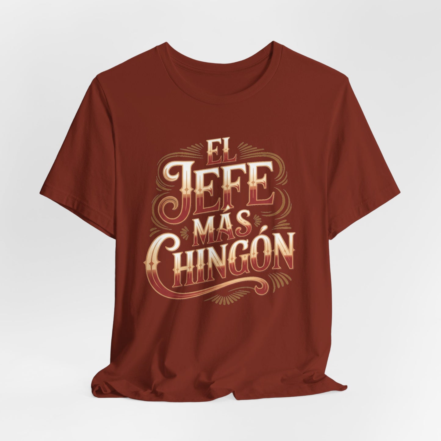 El Jefe T-Shirt - Latino Boss Tee - Hispanic Pride Shirt - Spanish Saying Gift - Latino Heritage Apparel
