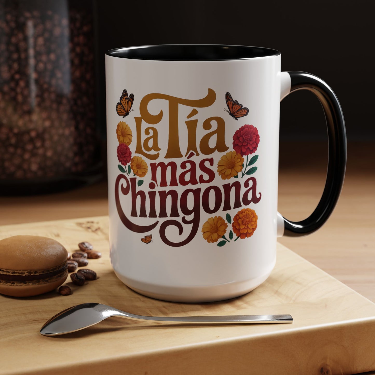 Tia Mug - Best Tia Ever Coffee Cup - Latino Family Gift - Spanish Aunt Mug - Tia Regalo - Hispanic Tia Love Gift