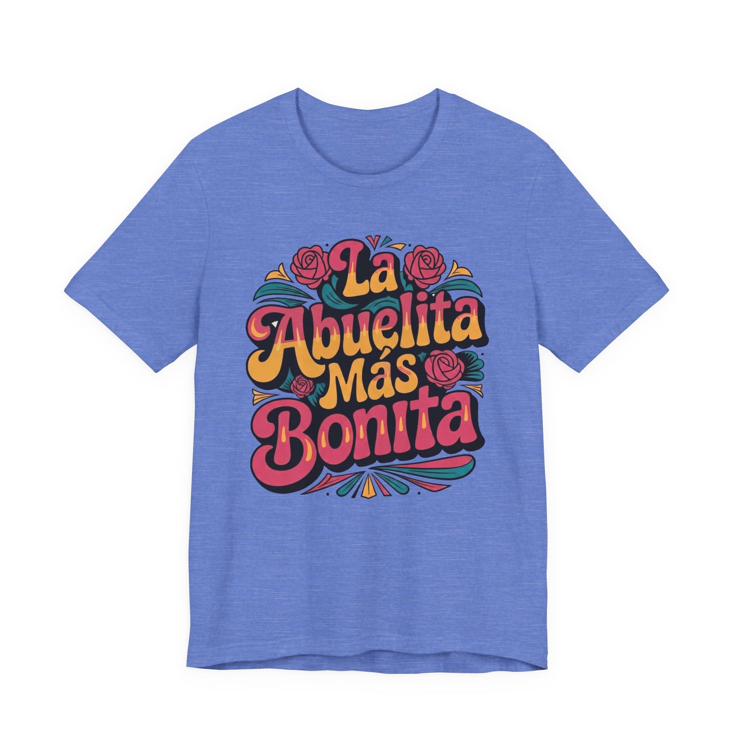 Groovy Art La Abuelita Mas Bonita Shirt, Abuelita Gift, Latina Grandmother Gift,  Abuela Birthday Gift, Mother's Day Abuela