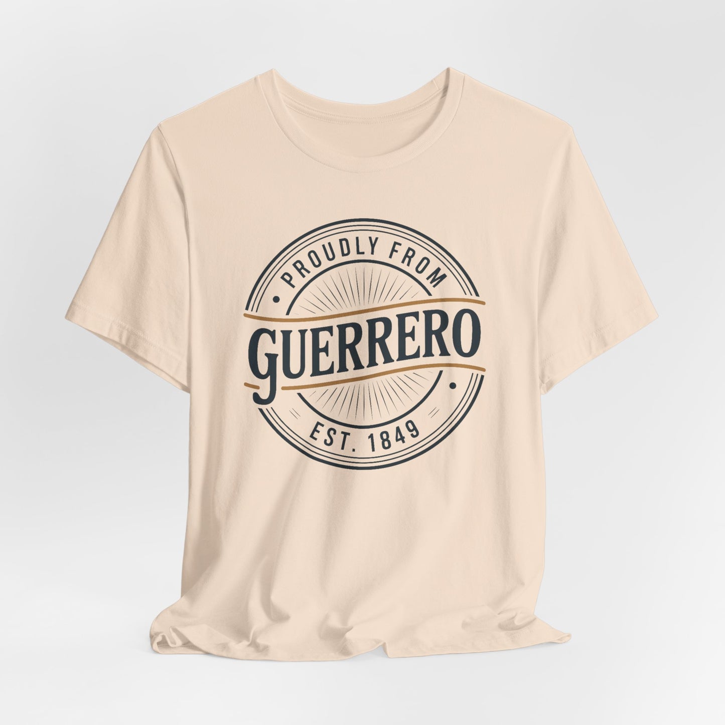 Guerrero T-Shirt - Mexican Heritage Tee - Guerrero State Pride - Latino Warrior Shirt - Orgullo Mexicano Gift