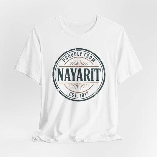 Nayarit T-Shirt - Mexican Heritage Tee - Nayarit Pride Gift - Mexico State Shirt - Hispanic Pride Tee